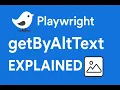 Playwright getByAltText Locate Images by ALT Text Complete Example