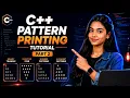 C Pattern Printing Tutorial Part 2 Binary Triangle Inverted Star Number Alphabet Patterns