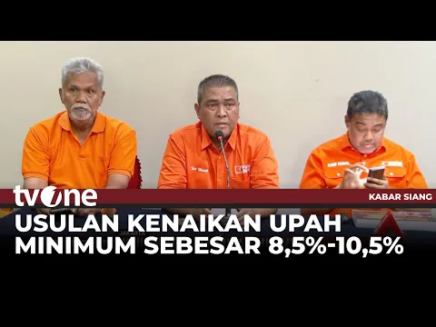 KSPI Bersama Partai Buruh Usulkan Kenaikan Upah Minimun Sebesar 8,5%-10,5%