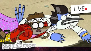 Regular Show LIVE Crazy Park Shenanigans with Mordecai Rigby