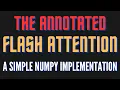 The Annotated Flash Attention