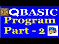 Qbasic control statement