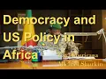 A Conversation with the US Ambassador to Mali