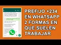 ALL ABOUT THE 234 PREFIX ON WHATSAPP