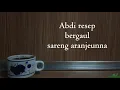 Download Lagu Doel Sumbang - Nami Abdi Jurig (lirik)