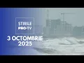 Download Lagu Știrile PRO TV - 3 Octombrie 2025 | Val de vijelii, ploi și ninsori