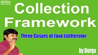 Three Cusors of Java ListIterator Collection Framework