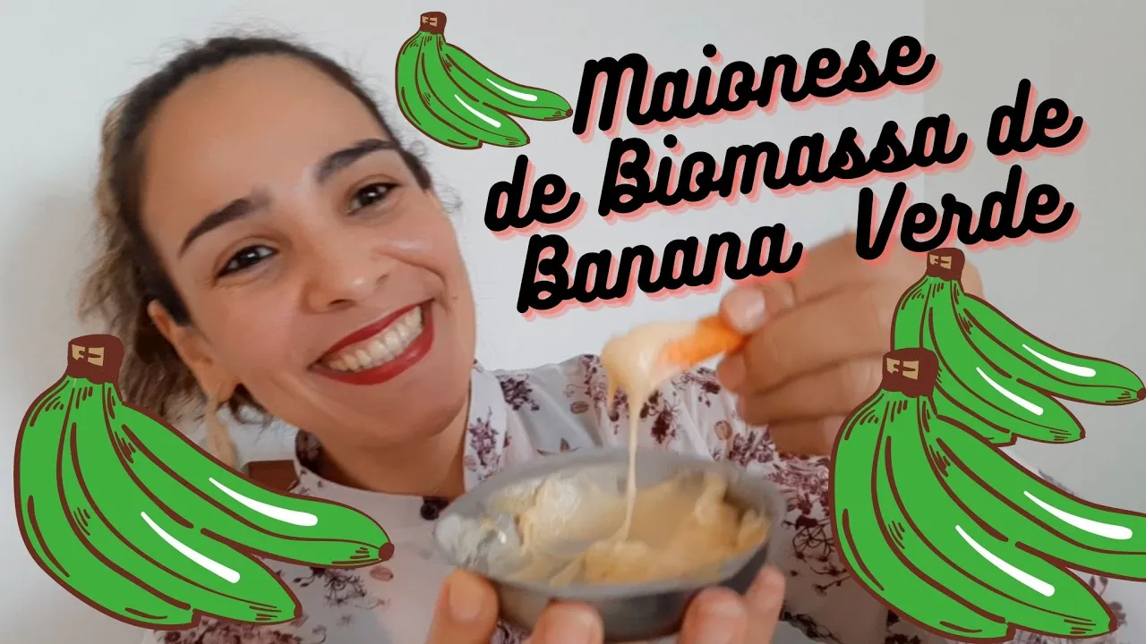 MAIONESE DE BIOMASSA DE BANANA-VERDE
