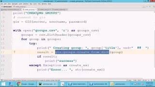 Script and Automate Your Deployment ArcGIS API for Python