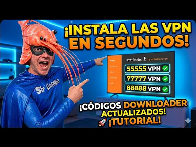 Instala las VPN en segundos: Códigos Downloader Actualizados 🚀