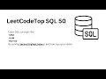- 47 Second Highest Salary MAX SUM NOT IN