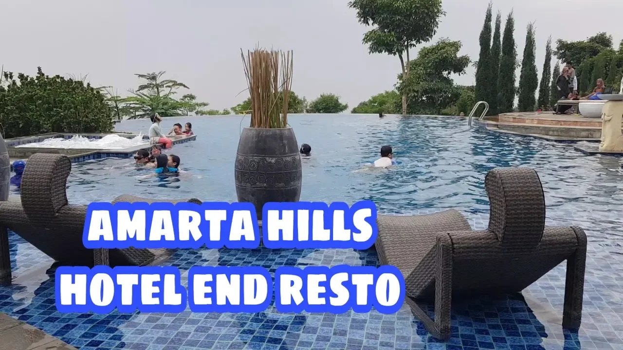Fifteen Celcius Skylounge di Amarta Hills Hotel & Resort di Batu Malang - Rooftop Cafe / Resto. 