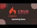Latest CodeIgniter 4 CRUD tutorial 2022 - Updating Data