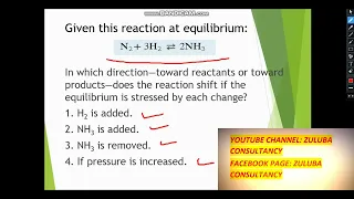 Download Chemical Equilibrium. The Le Châtelier’s Principle explanation and example. MP3