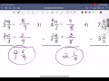 Learn to Subtract Mixed Numbers Using LCM Worksheet