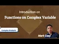Introduction to Functions of Complex Variables Complex Analysis