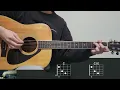 [SKZ] 승민(Seungmin) - 제자리걸음 (Still here) 기타 코드, 커버, 타브 악보 l Guitar cover, Acoustic, Chord, Tutorial