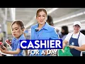 Cashier for a day by Alex Gonzaga