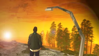 GTA San Andreas - La Boda de Ryder (Con un poste de Luz)