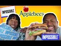 Trying Applebee s NEW Impossible Burger How good is it
