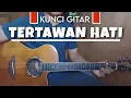 Download Lagu Kunci Gitar TERTAWAN HATI -  AWDELLA | Chird dan Lirik | Tutorial Gitar