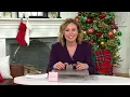 Diamonique Classics 3-Stone Princess Cut Ring on QVC