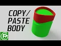 Fusion 360 - Copy Paste Body
