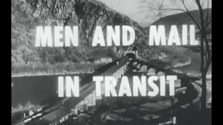 Men Mail In Transit - Railway Post Office Workers Orientation 1956