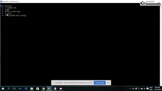 While loop program using PLSQL