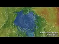 Arctic Weather Forecast AMSR2 SIC-LEADS Animation Aug 17-24 2026