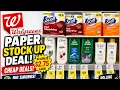 WALGREENS PAPER STOCK UP DEALS CHEAP DEALS ROLLING WALGREENS CASH