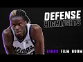 Keon Ellis Defense Highlights 2024 Kings Film Room