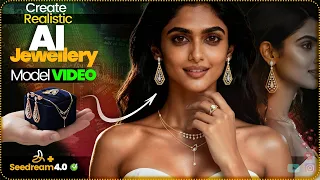 create realistic ai influencer u0026 jewellery model video ai model for jewelry brand seedream 4 0