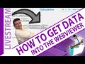How to get Data into the FileMaker WebViewer