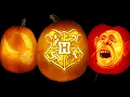 Harry Potter Halloween Pumpkin Carving Ideas Free Pumpkin Carving stencils