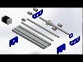 Solidworks Motion Study - Linear Actuator
