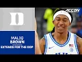 Duke s Maliq Brown Extends For The Alley-Oop