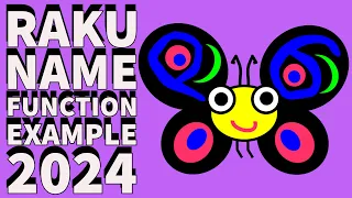 Learn Raku Beginners Name Input Function Code Example 2024