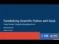 Parallelizing Scientific Python with Dask - STSI 2018-2