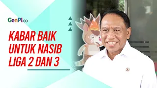 Menpora, PSSI dan PT LIB Bawa Kabar Baik untuk Nasib Liga 2 dan 3