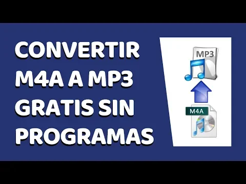 Download MP3 Cómo Convertir M4A a MP3 Sin Programas