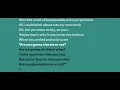 Thompson Square Kiss me or not lyrics
