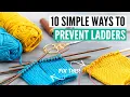How to really fix ladders when knitting in the round a masterclass