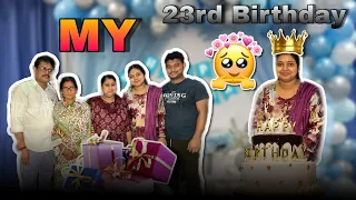 My 23rd Birthday Vlog 😍| আমার ২৩ বছর জন্মদিন Vlog | A Foodie Ananya 