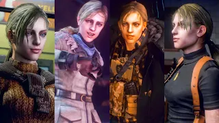 re5 jill with re characters outfit resident evil 3 remake