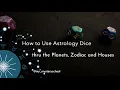How to read Astrology Dice thru the planets zodiac and houses Astrology Oracle