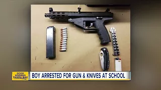 14-year-old Winter Haven student arrested after gun ammunition and two knives found in backpack