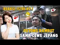 POTONG RAMBUT SAMA CEWE JEPANG ! BEGINI REAKSI ISTRIKU ! SOGOK DUIT BIAR GK NGAMBEK !