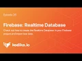 26-Firebase Realtime Database Kodika iOS App Builder