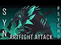 SYN PSYCHO ARTFIGHT MASS ATTACK ANIMATION